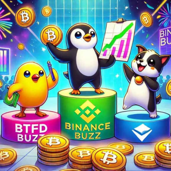 Trending Meme Coins To Watch: BTFD Sparks Binance Buzz, PENGU Surges 483% In A Month, And BONK Sees 27% Trading Volume Spike