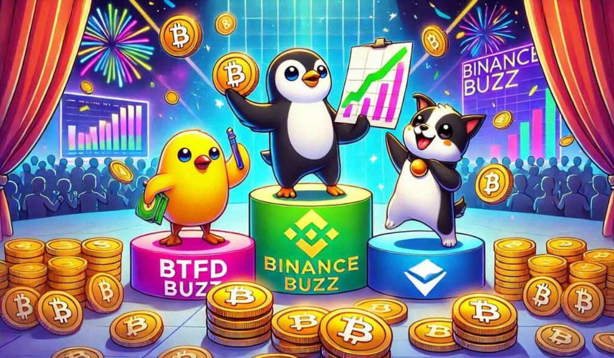 Trending Meme Coins To Watch: BTFD Sparks Binance Buzz, PENGU Surges 483% In A Month, And BONK Sees 27% Trading Volume Spike