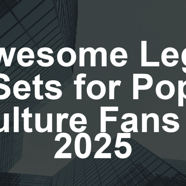 The Best Pop Culture Lego Sets to Gift in 2025