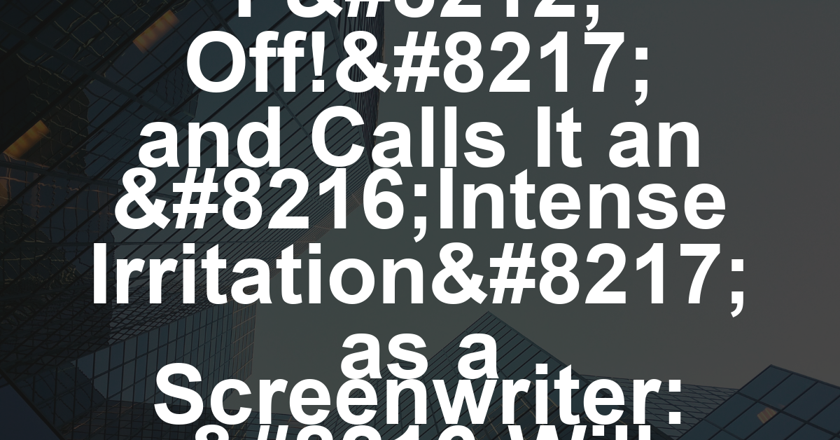 Emma Thompson Tells AI to ‘Just F— Off!’ and Calls It an ‘Intense Irritation’ as a Screenwriter: ‘Will You Just F— Off? I’m So Annoyed’