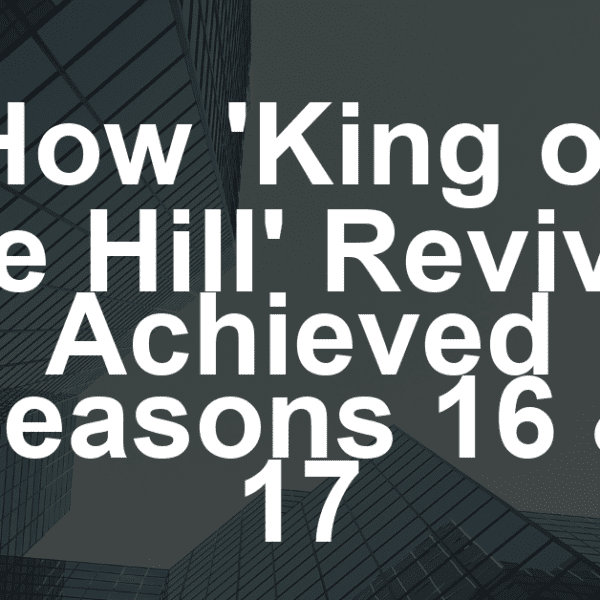 ‘King of the Hill’ Renewed for Season 16 and 17 at Hulu