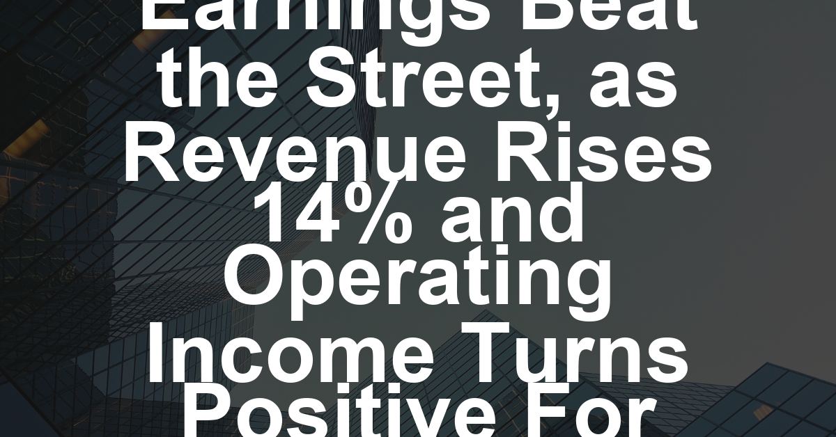 Roku Q3 Earnings Beat the Street, as Revenue Rises 14% and Operating Income Turns Positive For First Time Since 2021